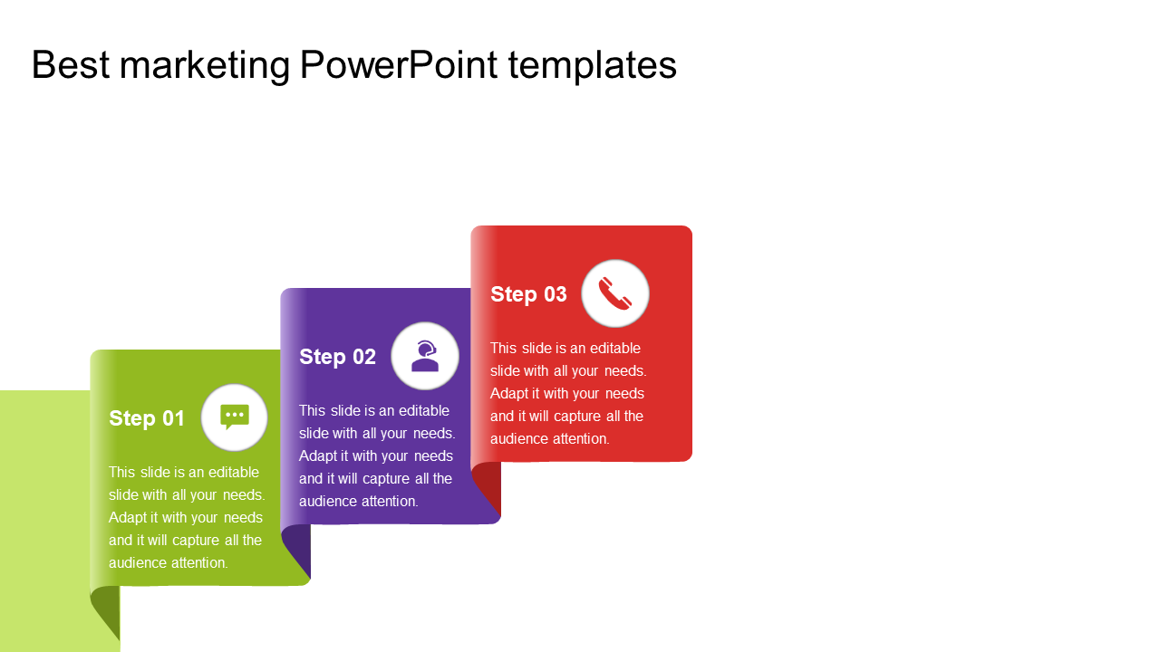 Free - Impressive Best Marketing PowerPoint Templates Design